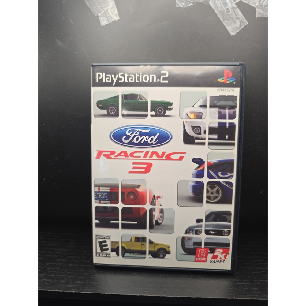Ford Racing 3  PS2 (PlayStation 2, 2005) With Manual Tested